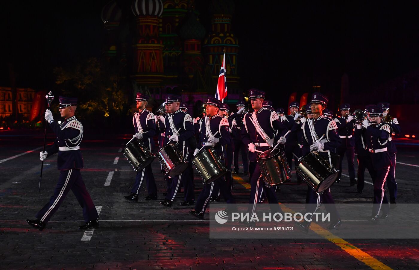 Церемония закрытия фестиваля "Спасская башня"