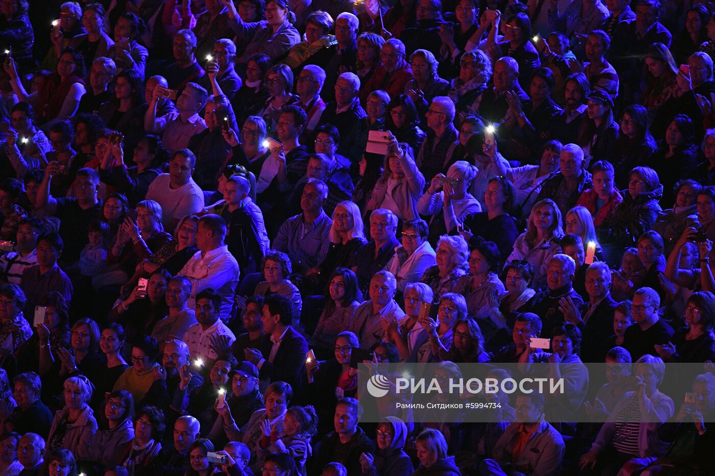 Церемония закрытия фестиваля "Спасская башня"