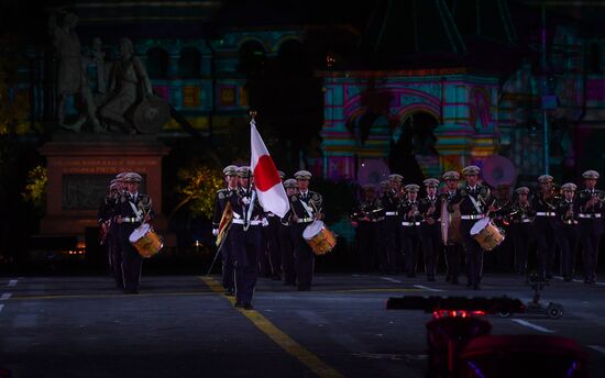 Церемония закрытия фестиваля "Спасская башня"