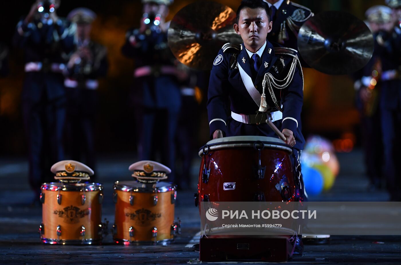 Церемония закрытия фестиваля "Спасская башня"