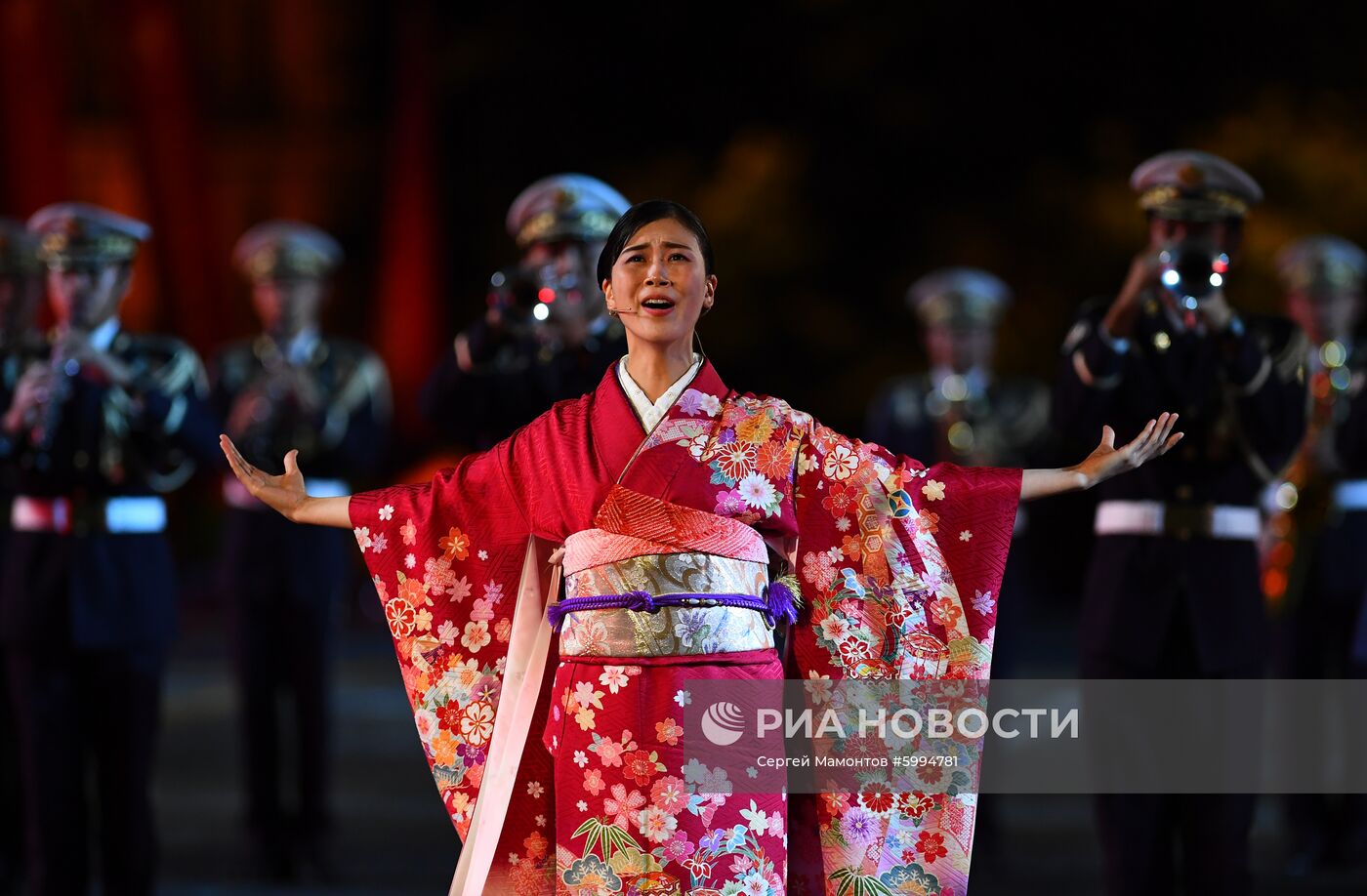Церемония закрытия фестиваля "Спасская башня"