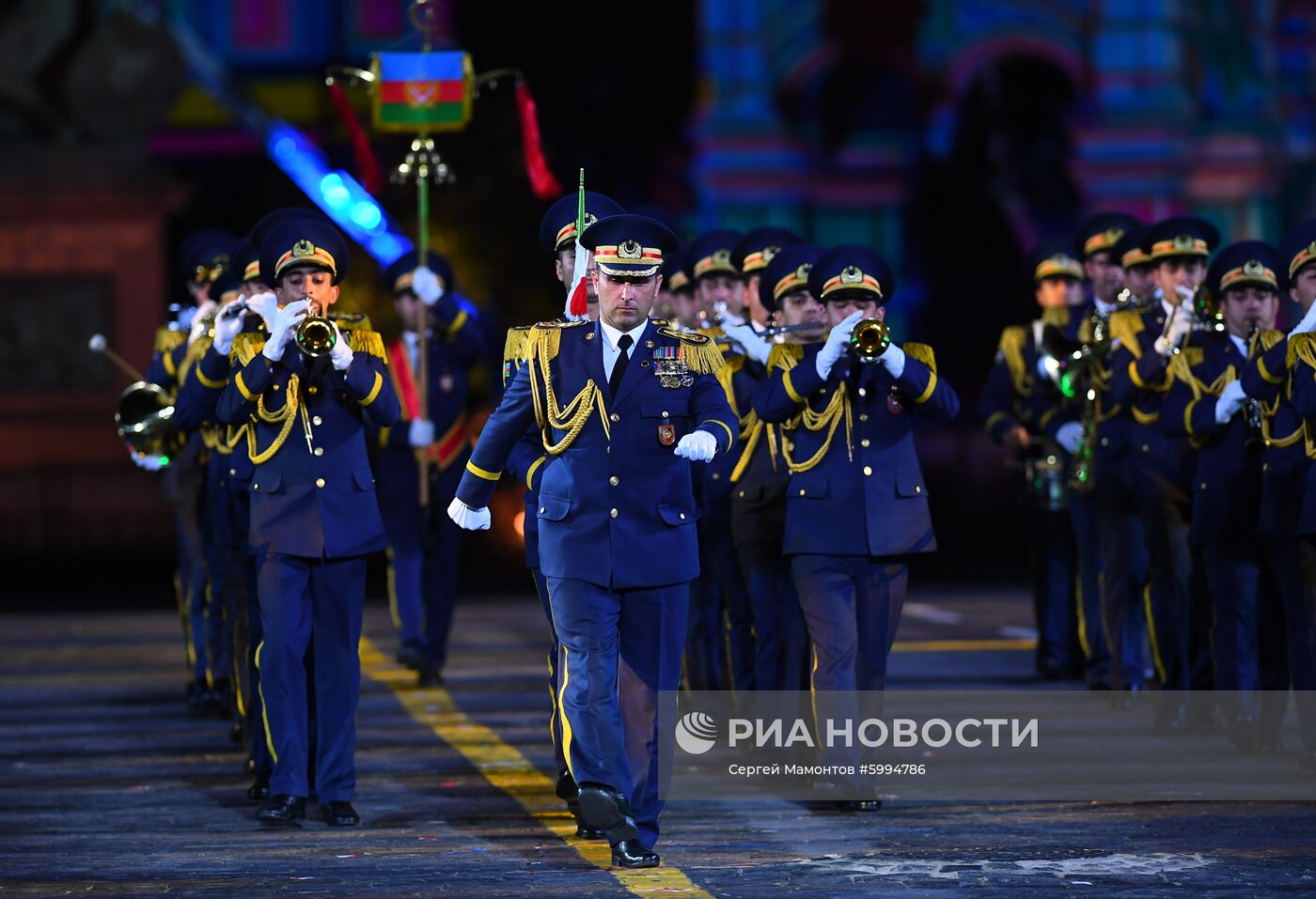 Церемония закрытия фестиваля "Спасская башня"