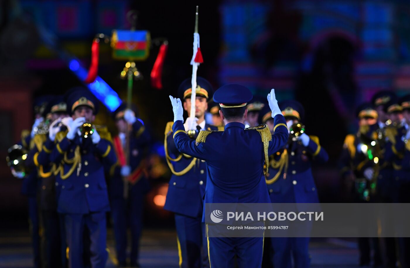 Церемония закрытия фестиваля "Спасская башня"