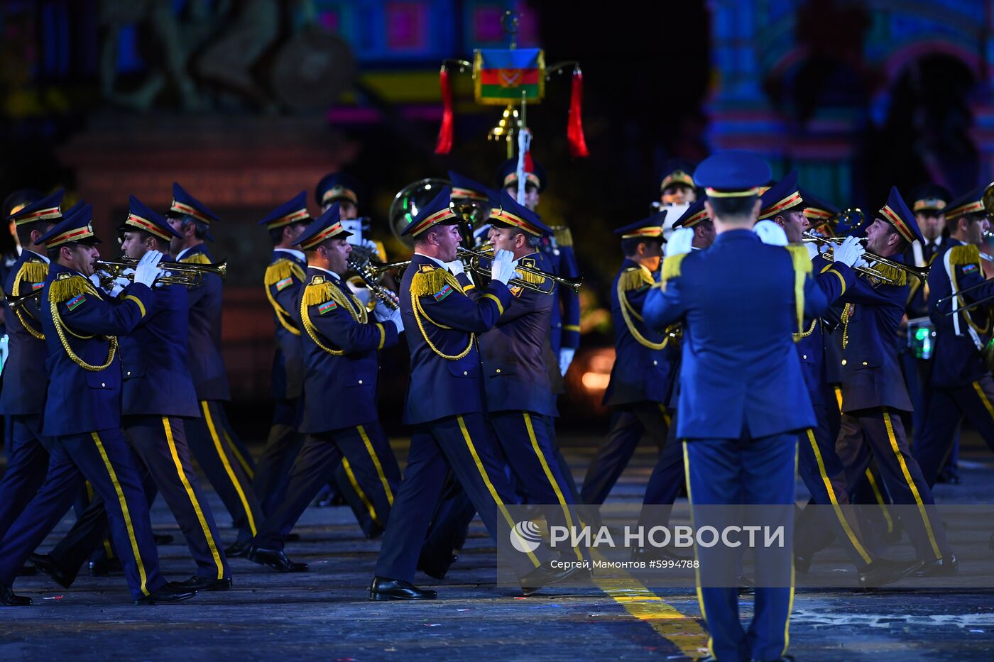 Церемония закрытия фестиваля "Спасская башня"