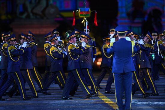 Церемония закрытия фестиваля "Спасская башня"