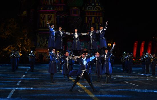 Церемония закрытия фестиваля "Спасская башня"