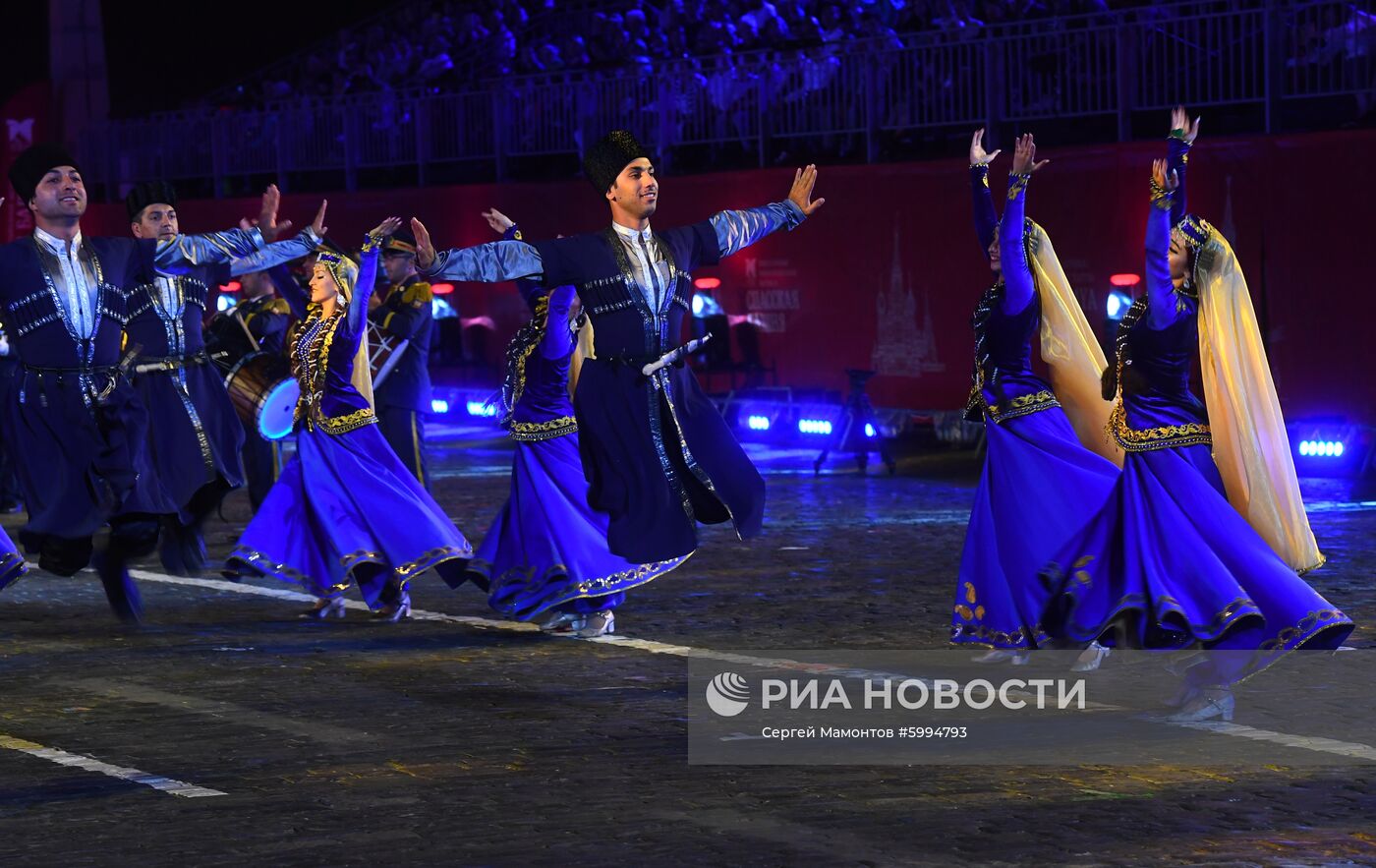 Церемония закрытия фестиваля "Спасская башня"