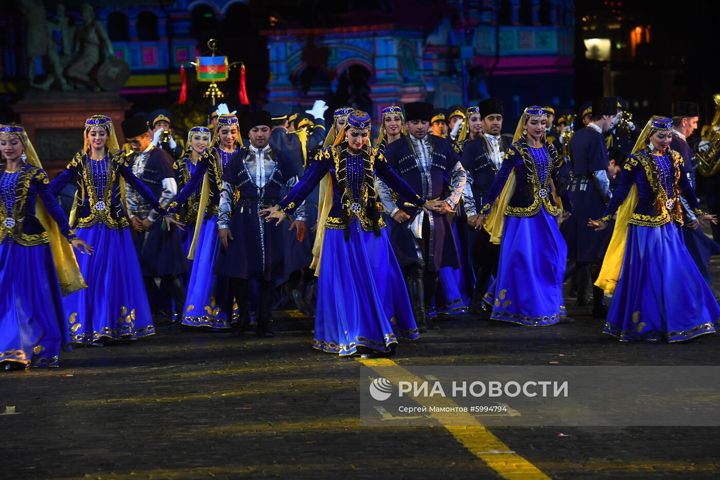 Церемония закрытия фестиваля "Спасская башня"