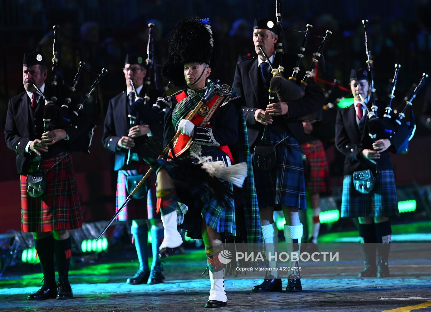 Церемония закрытия фестиваля "Спасская башня"