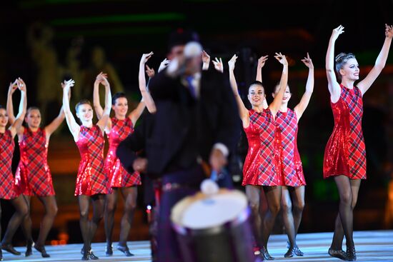 Церемония закрытия фестиваля "Спасская башня"