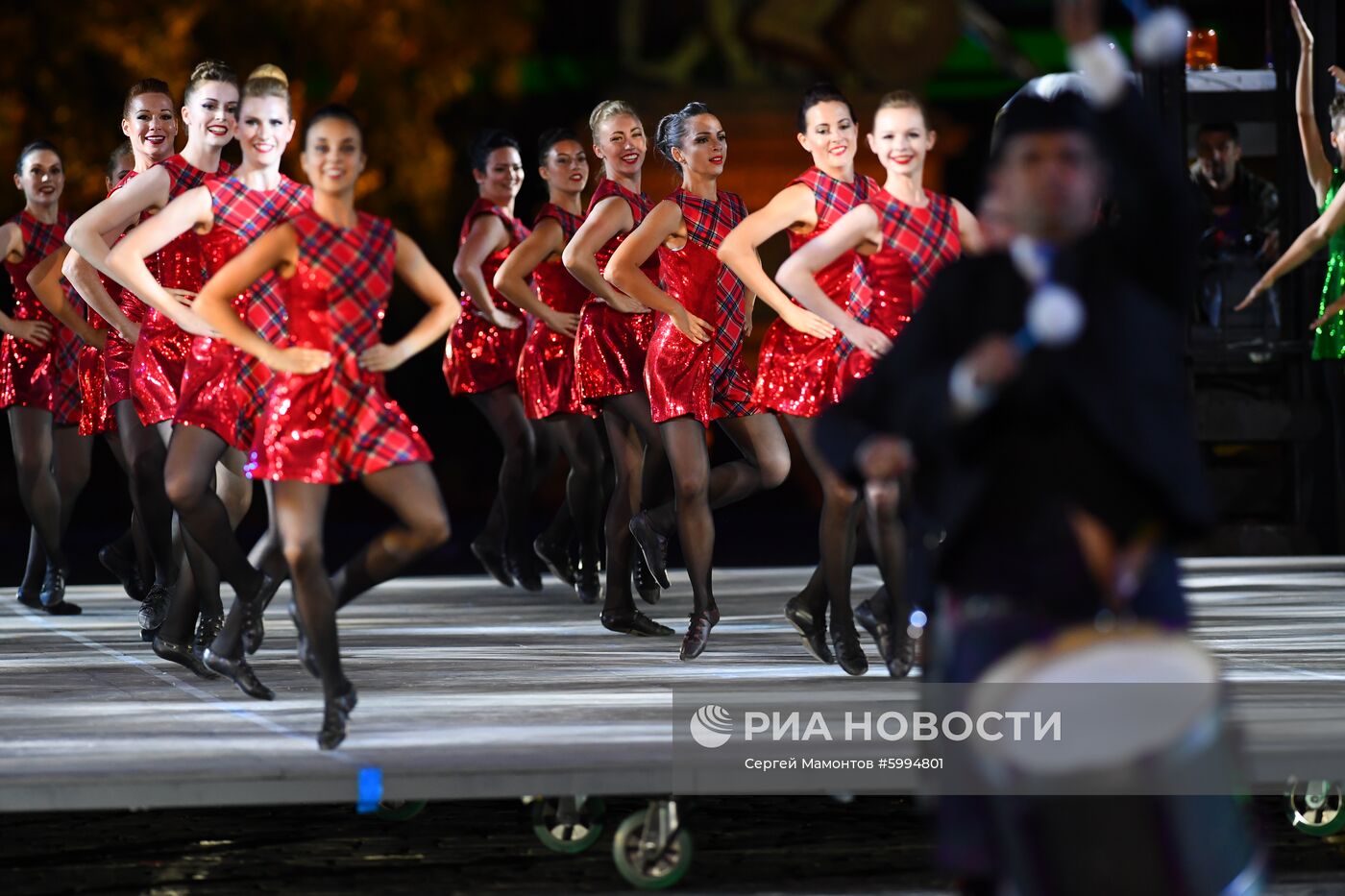 Церемония закрытия фестиваля "Спасская башня"