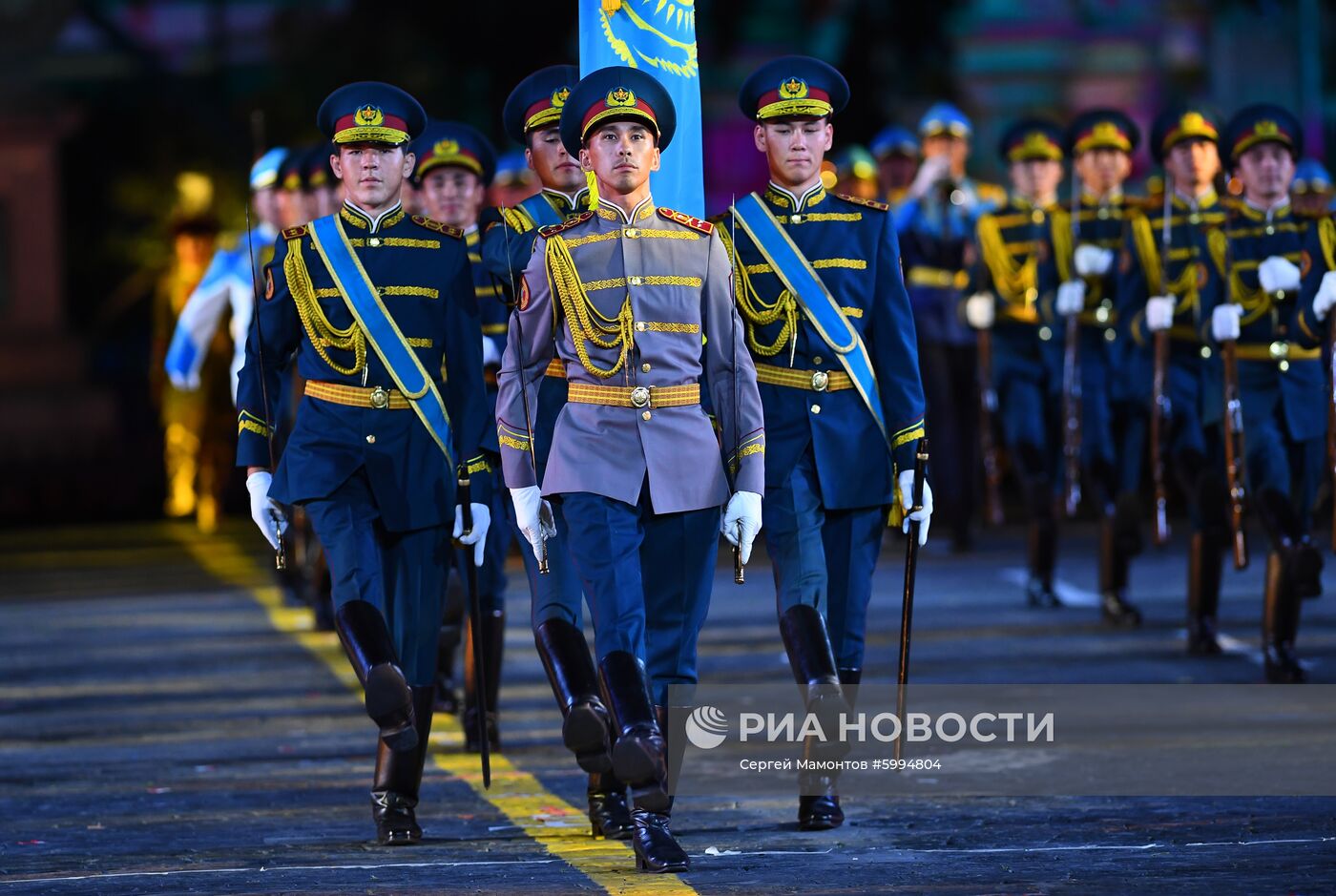 Церемония закрытия фестиваля "Спасская башня"
