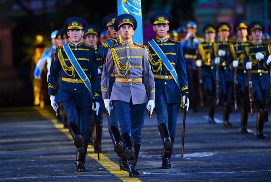 Церемония закрытия фестиваля "Спасская башня"