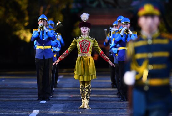 Церемония закрытия фестиваля "Спасская башня"