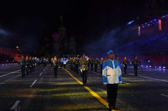 Церемония закрытия фестиваля "Спасская башня"