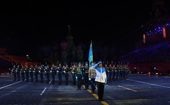 Церемония закрытия фестиваля "Спасская башня"