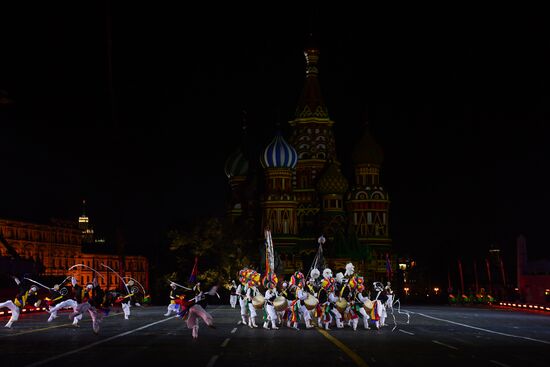Церемония закрытия фестиваля "Спасская башня"