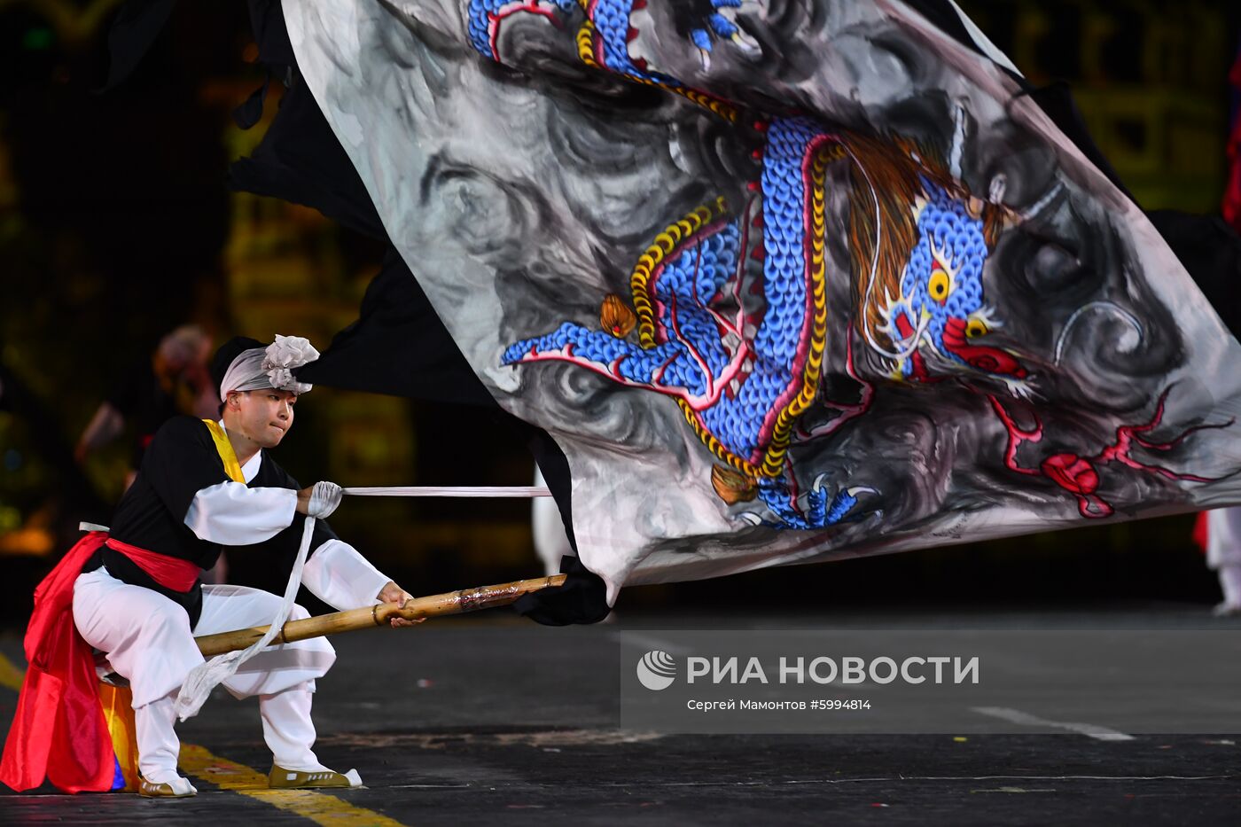 Церемония закрытия фестиваля "Спасская башня"