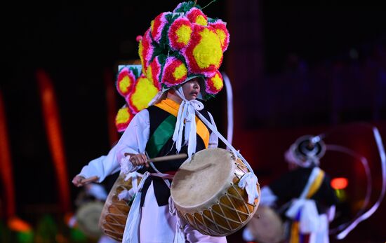 Церемония закрытия фестиваля "Спасская башня"