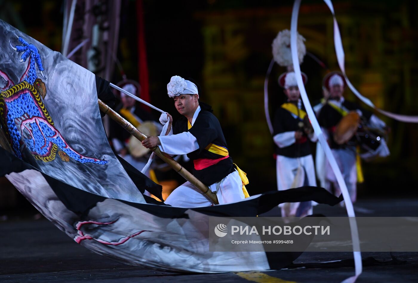 Церемония закрытия фестиваля "Спасская башня"