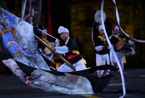 Церемония закрытия фестиваля "Спасская башня"