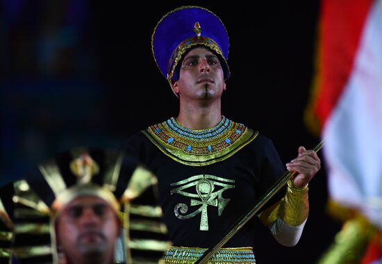 Церемония закрытия фестиваля "Спасская башня"