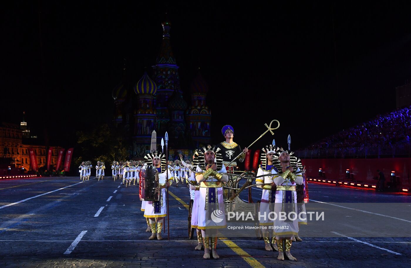 Церемония закрытия фестиваля "Спасская башня"