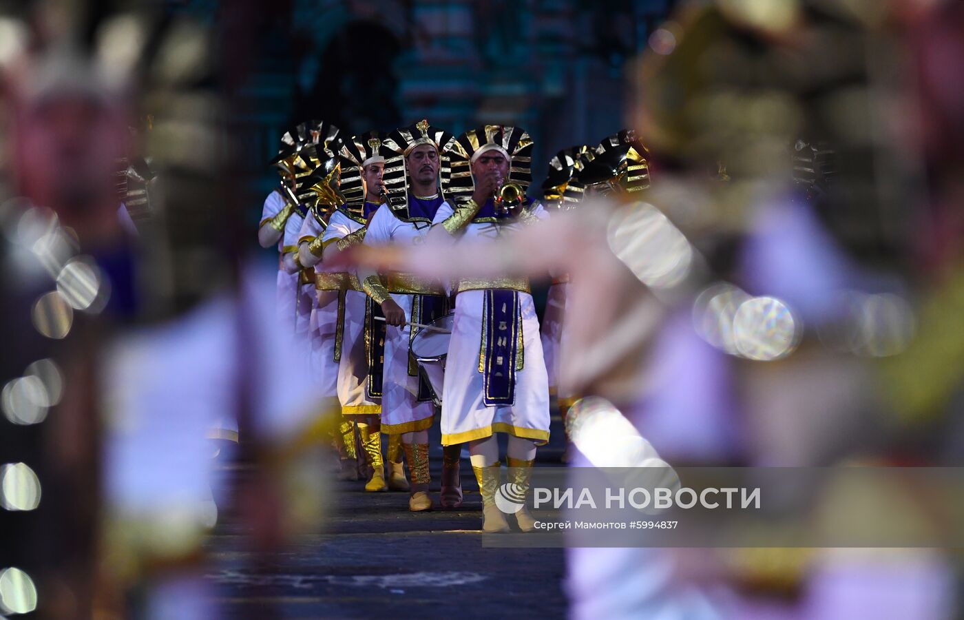 Церемония закрытия фестиваля "Спасская башня"