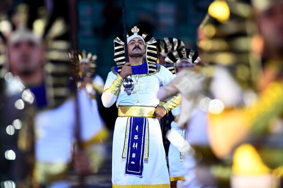 Церемония закрытия фестиваля "Спасская башня"