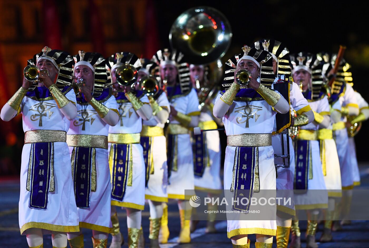 Церемония закрытия фестиваля "Спасская башня"