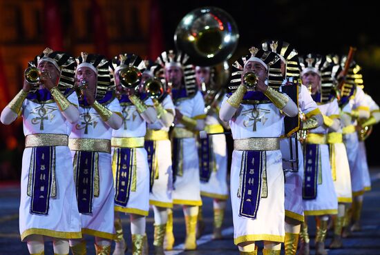 Церемония закрытия фестиваля "Спасская башня"