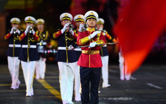 Церемония закрытия фестиваля "Спасская башня"