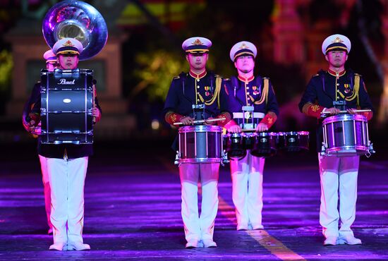 Церемония закрытия фестиваля "Спасская башня"