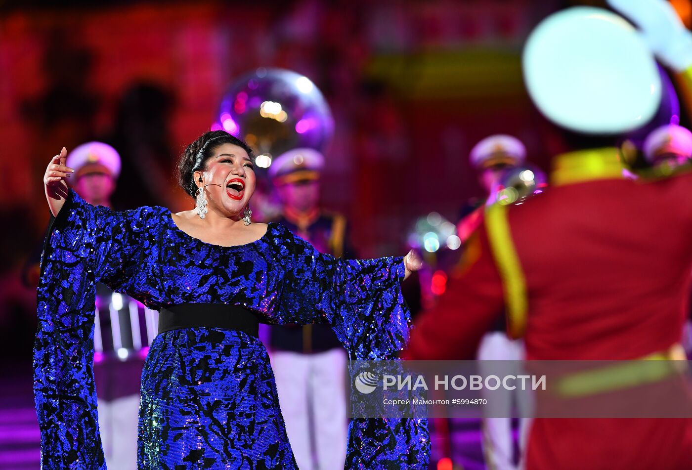 Церемония закрытия фестиваля "Спасская башня"