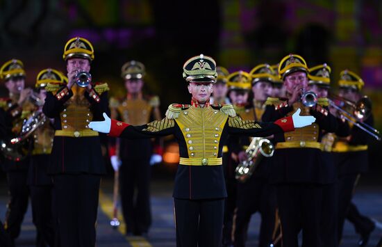 Церемония закрытия фестиваля "Спасская башня"