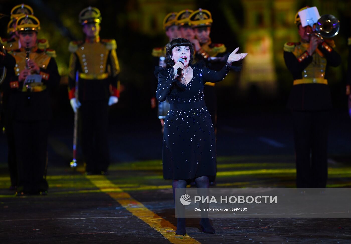 Церемония закрытия фестиваля "Спасская башня"