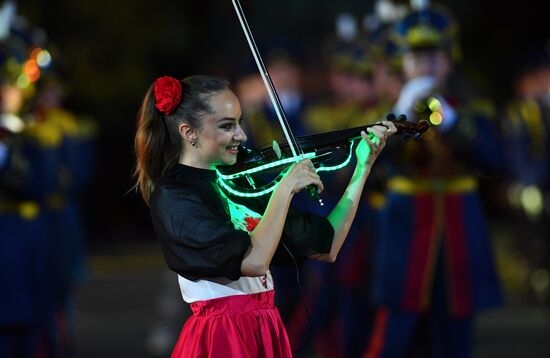 Церемония закрытия фестиваля "Спасская башня"