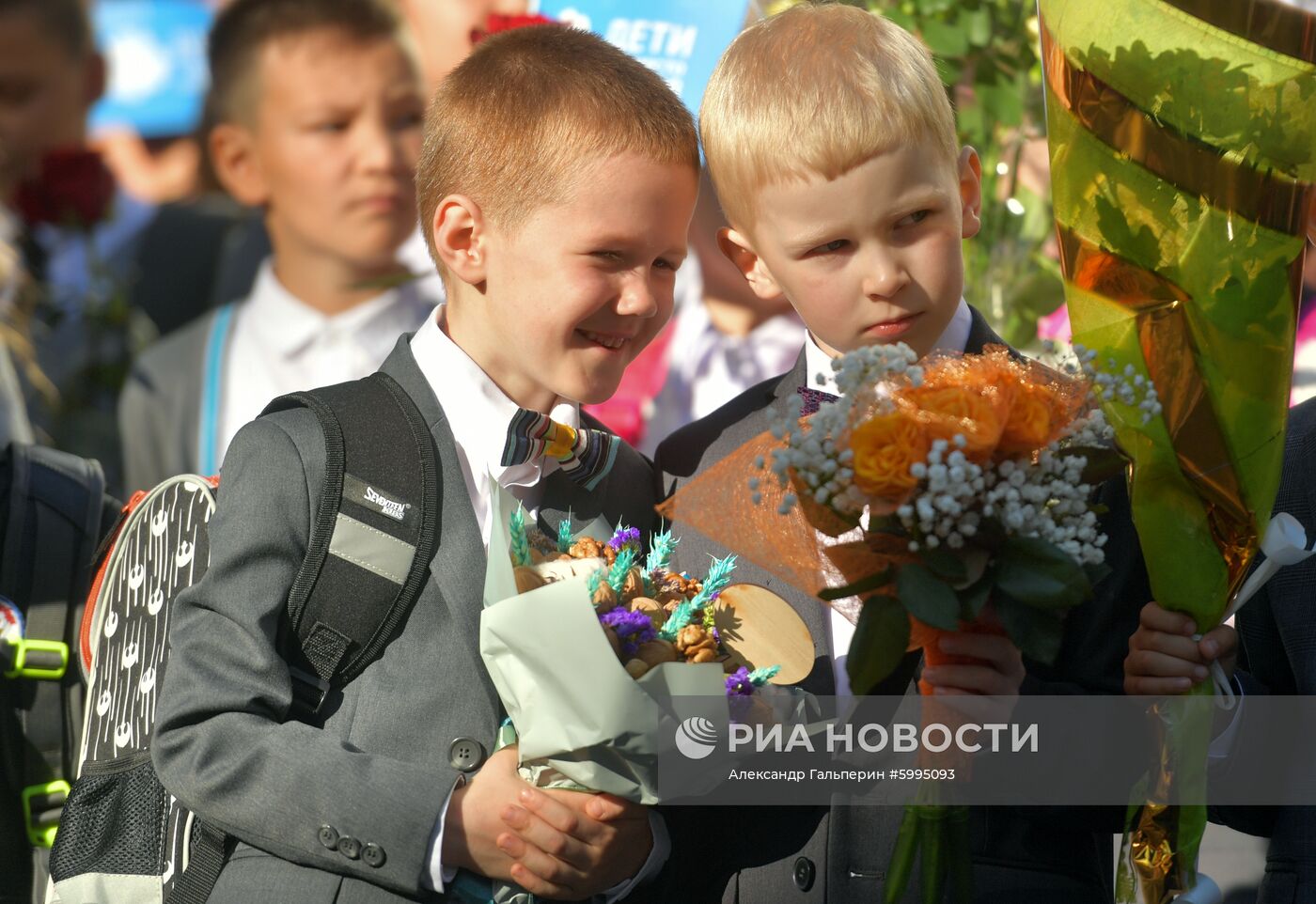 Начало учебного года в школах России