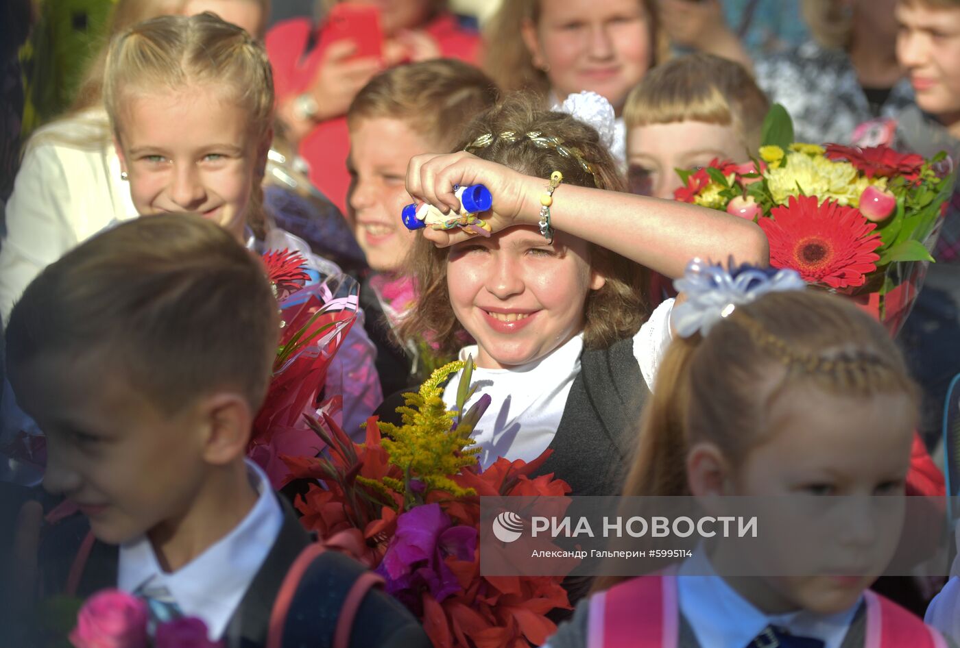 Начало учебного года в школах России