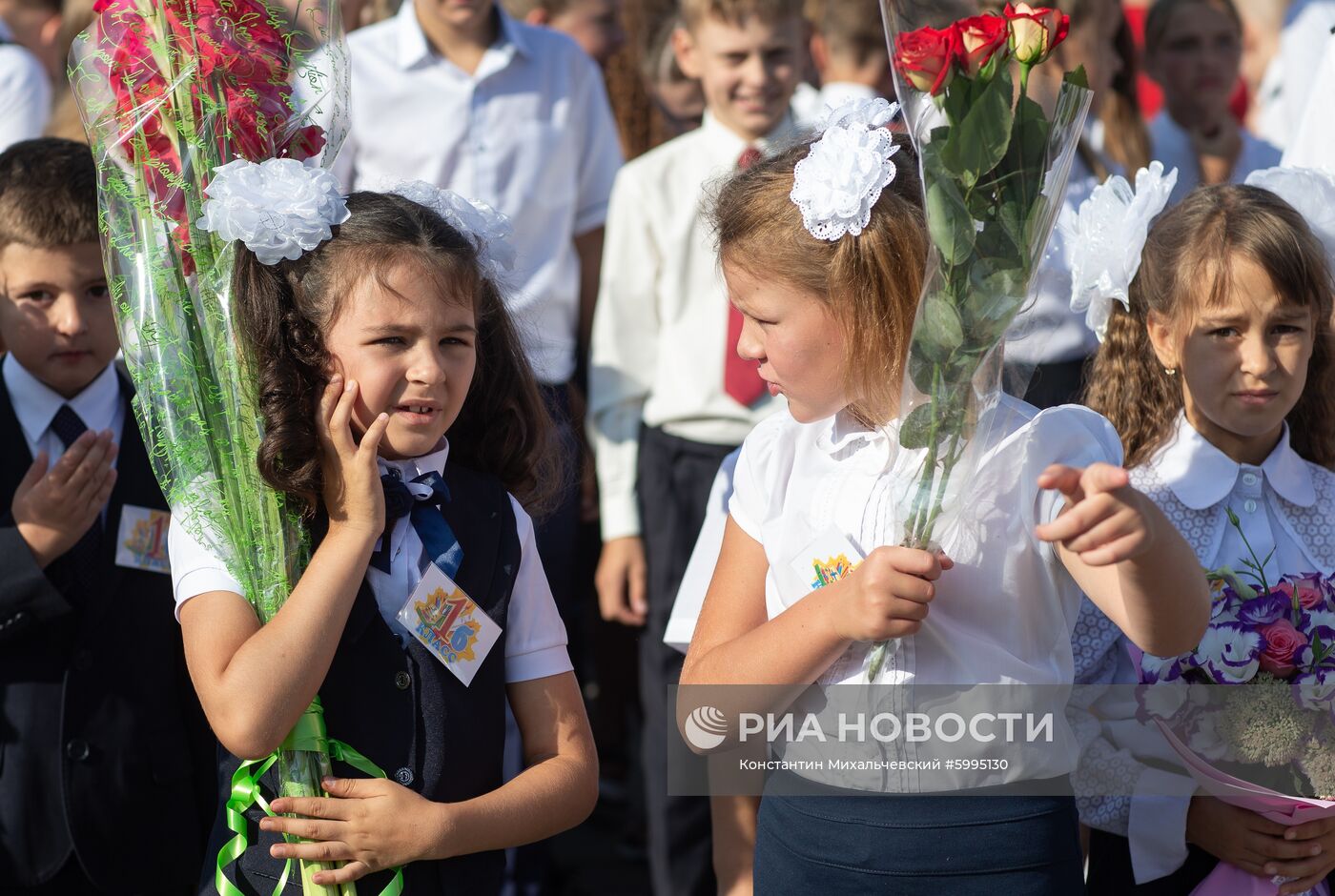 Начало учебного года в школах России