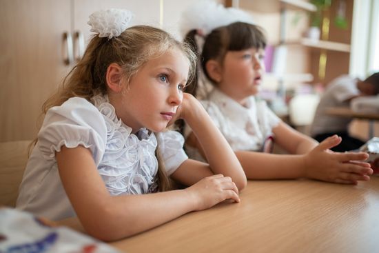 Начало учебного года в школах России