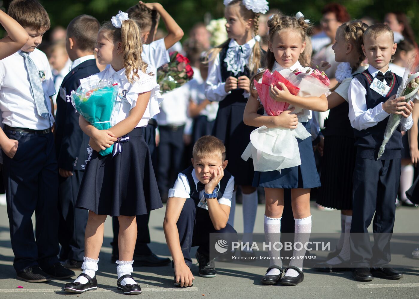 Начало учебного года в школах России