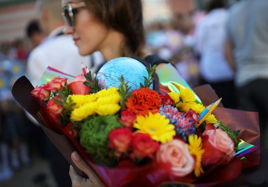 Начало учебного года в школах России