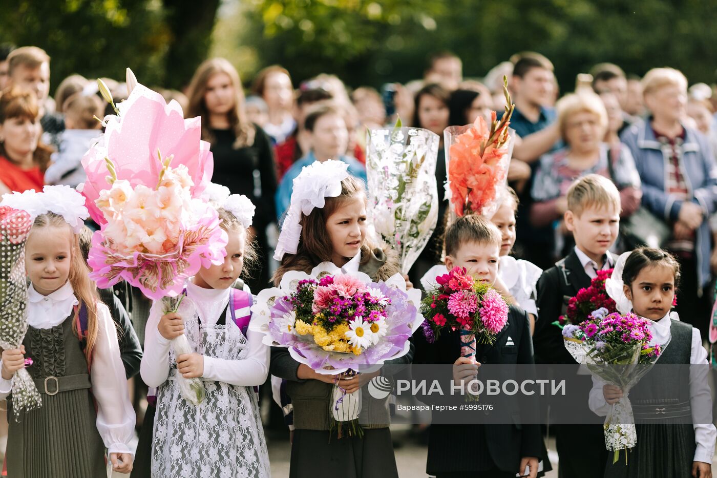 Начало учебного года в школах России