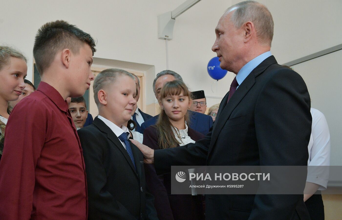Рабочая поездка президента РФ В. Путина в Сибирский федеральный округ