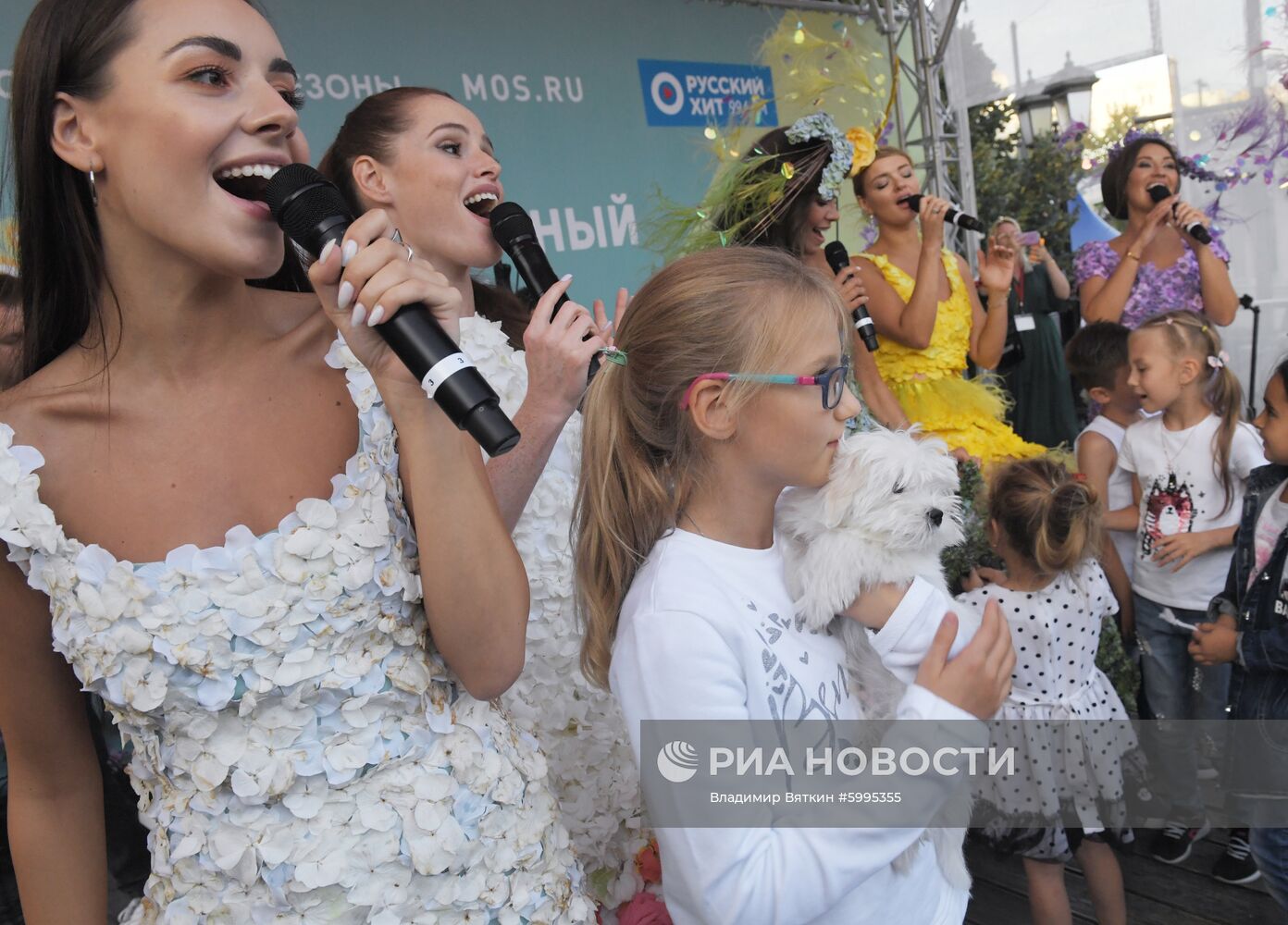 Цветочное дефиле