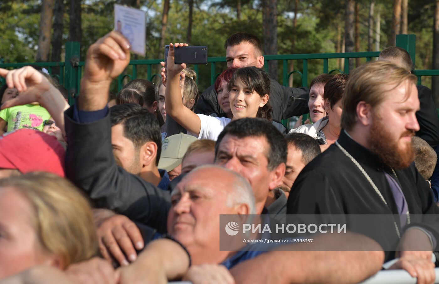 Рабочая поездка президента РФ В. Путина в Сибирский федеральный округ