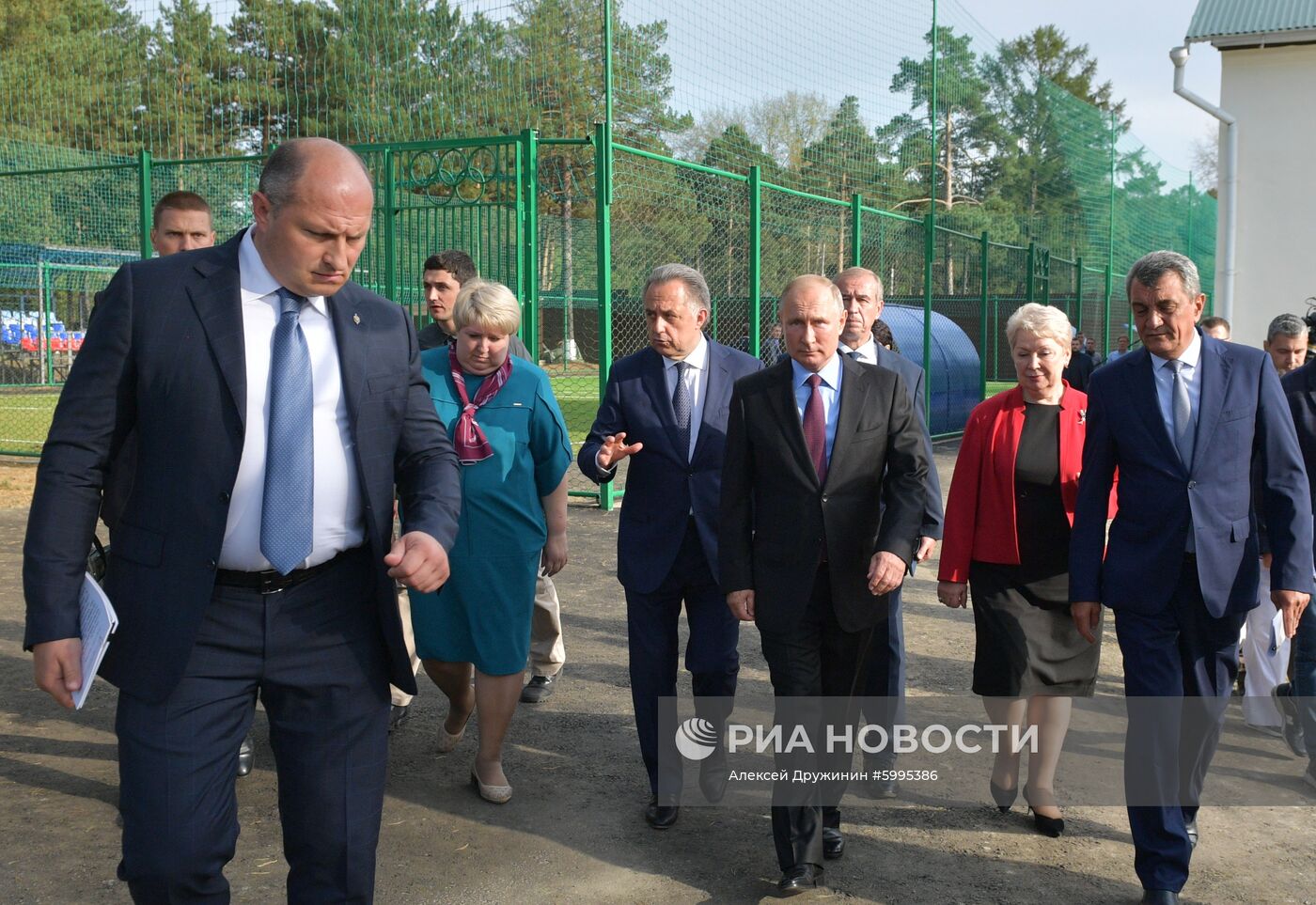 Рабочая поездка президента РФ В. Путина в Сибирский федеральный округ