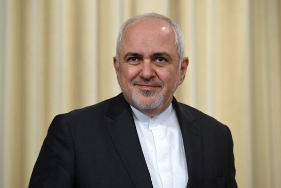 Встреча глав МИД РФ и Ирана С. Лаврова и М. Зарифа