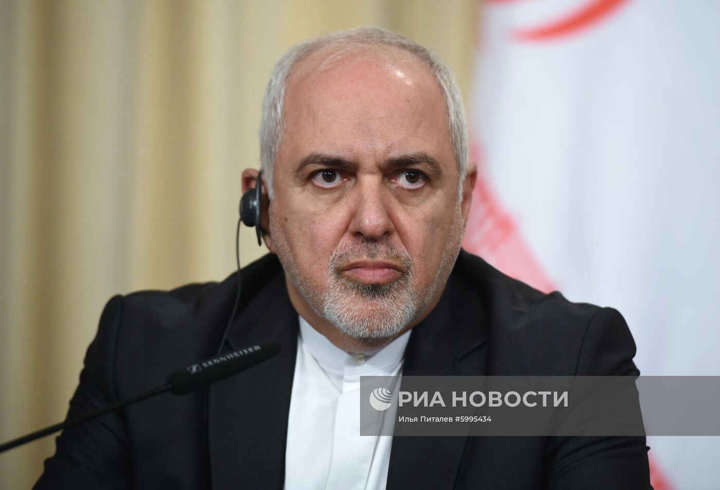 Встреча глав МИД РФ и Ирана С. Лаврова и М. Зарифа